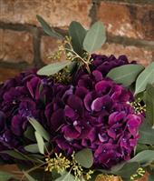 Fresh bouquets prepared in the studio